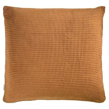 Наволочка Heckett & Lane Wafel II, 80 см цвет cognac