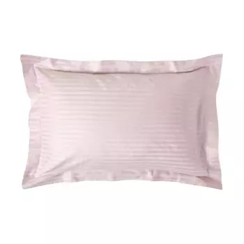 Наволочка Homescapes Fadendichte 330, 48x1x74 см, фиолетовый