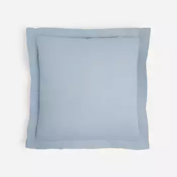 Наволочка из атласа и хлопка, 300 нитей El Corte Ingls, синий