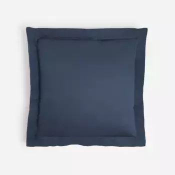 Наволочка из атласа и хлопка, 300 нитей El Corte Ingls, темно-синий