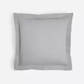 Наволочка из атласа и хлопка, 300 нитей El Corte Ingls, серый