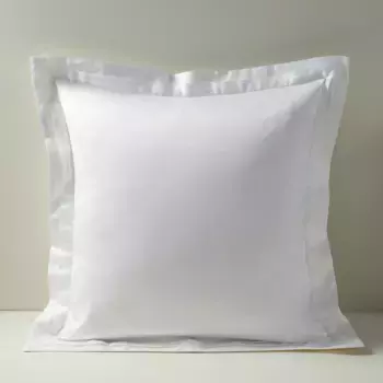 Наволочка из атласа из египетского хлопка 600 ниток Milan El Corte Ingls, белый