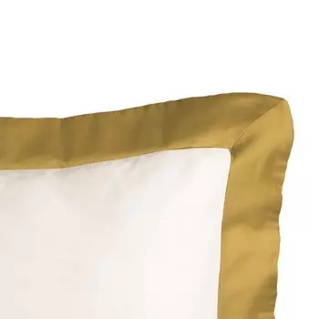 Наволочка из чистого хлопка с атласной кромкой - бриллиант Lisola, цвет Campidoglio