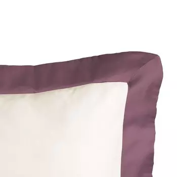 Наволочка из чистого хлопка с атласной кромкой - бриллиант Lisola, цвет Georgia