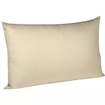 Наволочка из джерси интерлок Fleuresse однотонная, цвет бежевый 2043, размер 40 x 60 см