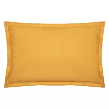 Наволочка из хлопка - горчично-желтая 50х70 см - Atmosphera crateur d'interieur Atmosphera Crateur d'intrieur