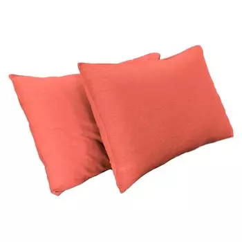 Наволочка из хлопка и льна StoneWashed без глажки - Loire Lisola Stone, цвет Pepe Rosa