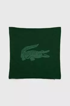 Наволочка из хлопка L Reflet Vert 45 x 45 см Lacoste, зеленый