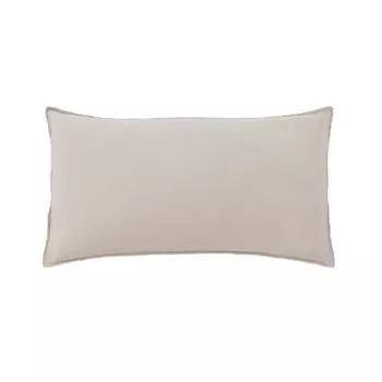 Наволочка из мягкого стираного льна H&M Home Washed Linen, бежевый