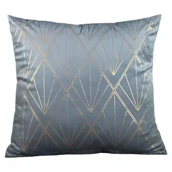 Наволочка из полиэстера, наволочка с уникальным принтом, мягкая наволочка со потайной молнией для украшения домашнего дивана-светло-голубой Stuttg
