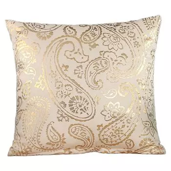 Наволочка из полиэстера, наволочка с уникальным принтом, мягкая наволочка со потайной молнией для украшения домашнего дивана-бежевый Stuttg
