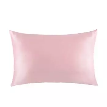 Наволочка из шелка шелковицы для волос и кожи, наволочка для женщин с подарочным набором нежных шелковых резинок для волос, 20 36 дюймов, розовый ele eleoption