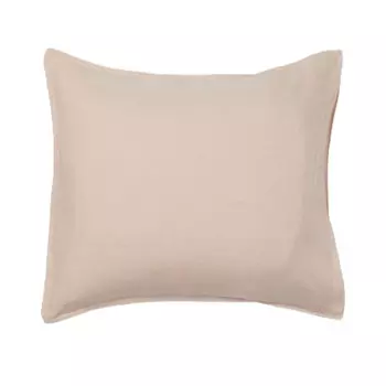 Наволочка из стираного льна H&amp;M Home Washed Linen, светло-бежевый