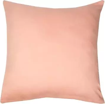 Наволочка из трикотажа 80х80 см 100% хлопок розовая livessa