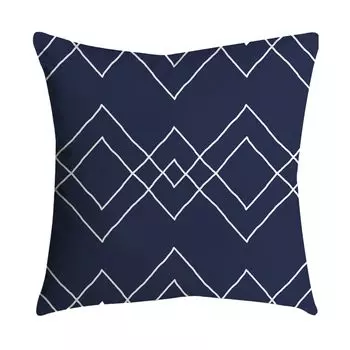 Наволочка Изысканный съемный полиэстер персиковой кожи Удобная квадратная наволочка для офиса-4 Stuttg