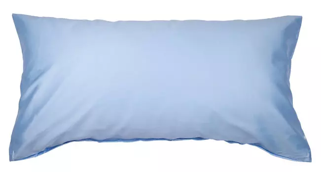 Наволочка Janine, 40x80 см, голубой