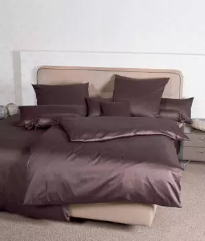 Наволочка Janine, темно/коричневый