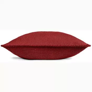 Наволочка Kneer la Diva Pique с застежкой-конвертом качество 91 цвет корица размер 40х40 см Wschefabrik Kneer e.K.