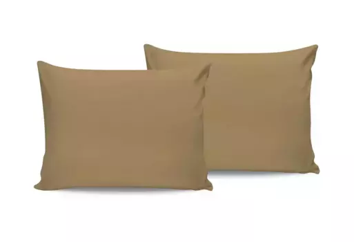 Наволочка L'Essentiel Linge de Maison, светло-коричневый
