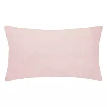 Наволочка "Лина" - розовый - стираный лен 50х70 см - Atmosphera crateur d'interieur Atmosphera Crateur d'intrieur