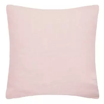 Наволочка "Лина" - розовый - стираный лен 65х65 см - Atmosphera crateur d'intrieur