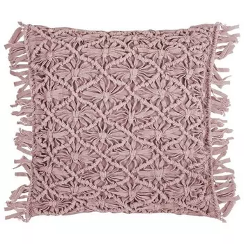 Наволочка Magma-Heimtex Fringe, 45 см, старый розовый