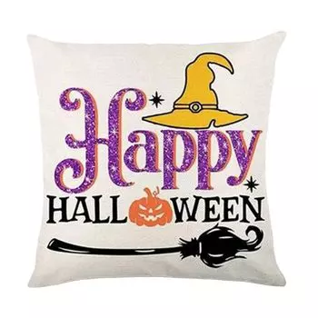 Наволочка мягкая портативная удобная подушка для Хэллоуина Coss домашний отель офис использование для общежития-I Stuttg