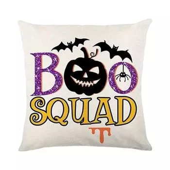 Наволочка мягкая портативная удобная подушка для Хэллоуина Coss домашний отель офис использование для общежития-H Stuttg
