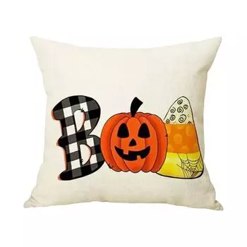 Наволочка мягкая портативная удобная подушка для Хэллоуина Coss домашний отель офис использование для общежития-B Stuttg