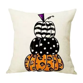 Наволочка мягкая портативная удобная подушка для Хэллоуина Coss домашний отель офис использование для общежития-D Stuttg