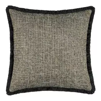 Наволочка Musterring Structure, 50x1x50 см, антрацитовый