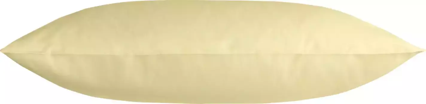 Наволочка на колени "Эдель-Сатин Юни", (1 шт.), из мерсеризованного хлопка Kneer 40х80 см, цвет sonne