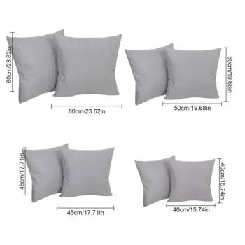 Наволочка OKWISH, темно-серый