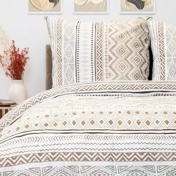 Наволочка пододеяльник постельное белье PENLOPY из микрофибры 200х220 см HOMLA