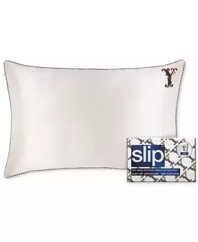 Наволочка Queen из коллекции Initial из чистого шелка Slip, белый