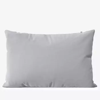 Наволочка Renforce, хлопковая наволочка - естественное ощущение мягкости во время сна, размер облачного поля 80х80 см. I однотонный цвет - белый Pentra GmbH