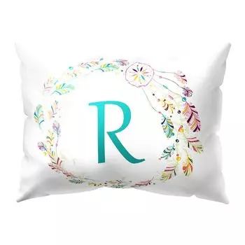 Наволочка с буквами A-Z «Ловец снов», наволочка для дивана-кровати, домашний декор-R Stuttg