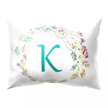 Наволочка с буквами A-Z «Ловец снов», наволочка для дивана-кровати, домашний декор-K Stuttg