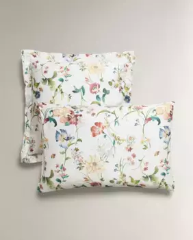 Наволочка с цветочным принтом Zara Home, цвет Oyster White
