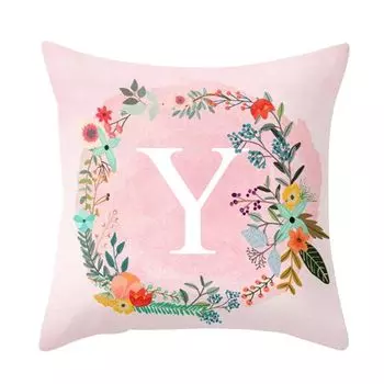 Наволочка с удобной текстурой, антидеформируемый полиэстер, квадратная наволочка для спальни-Y Stuttg