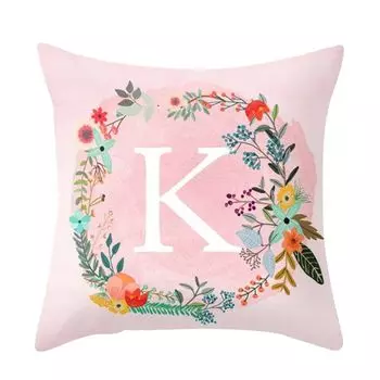 Наволочка с удобной текстурой и антидеформацией из полиэстера, квадратная наволочка для спальни-K Stuttg