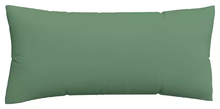 Наволочка Schlafgut, 40x80 см, зеленый