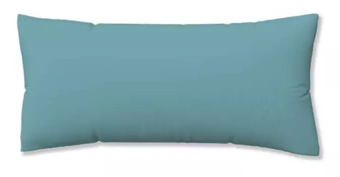 Наволочка schlafgut Knitted Jersey, 40x4x80 см цвет petrol mid