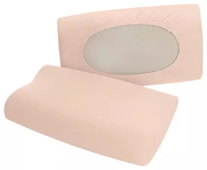 Наволочка Schlafgut, красный