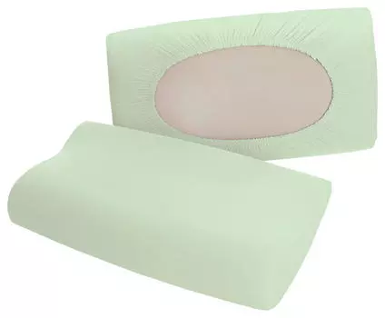 Наволочка Schlafgut, светло-зеленый