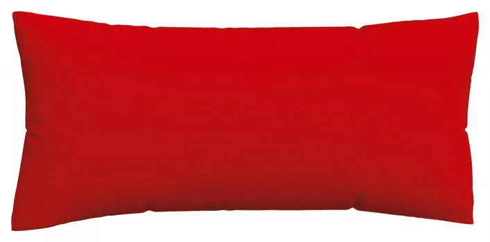 Наволочка Schlafgut, темно-красный