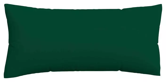 Наволочка Schlafgut, темно-зеленый