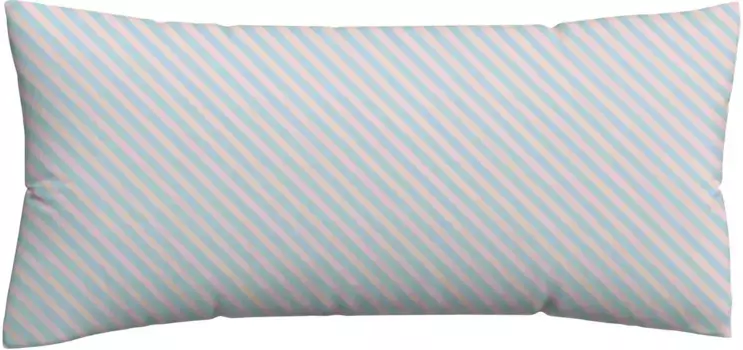 Наволочка Schlafgut "Woven Satin Fade", (1 шт.), с цветовым градиентом 40х40 см, фиолетовый/синий