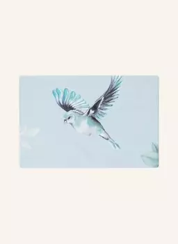 Наволочка Schlossberg CHIRP, цвет hellblau/trkis/grau