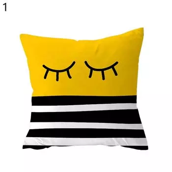 Наволочка Soft Touch Съемный полиэстер Желтый наволочка с цветочным принтом Аксессуар-1 Stuttg